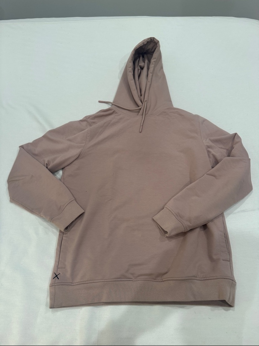 Cuts Clothing Men's Mauve Hoodie Sweatshirt